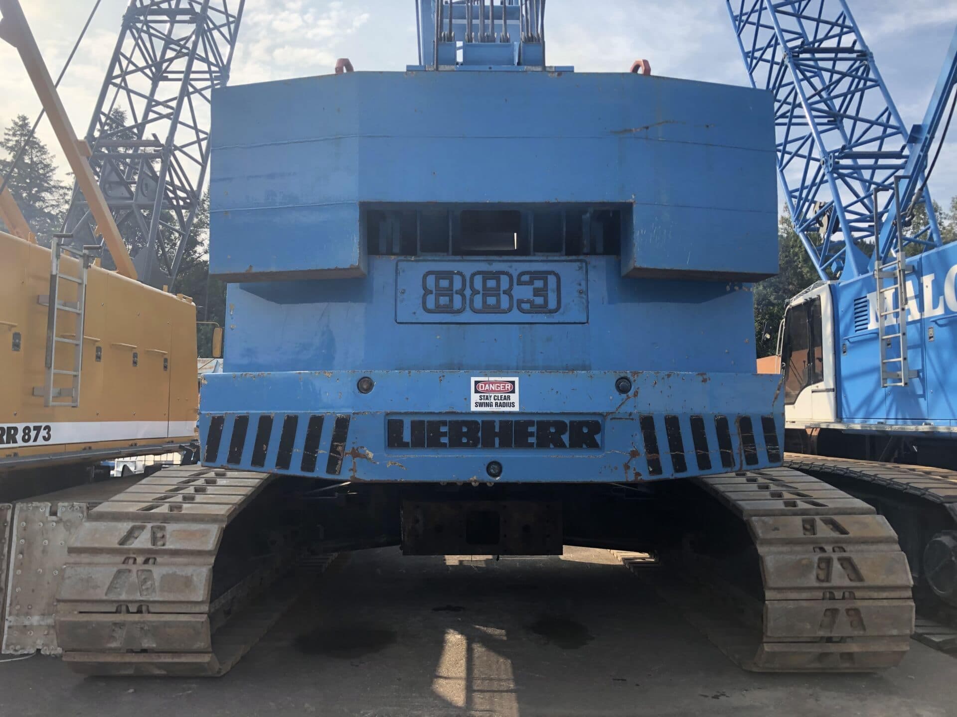 Used Liebherr HS883 crane