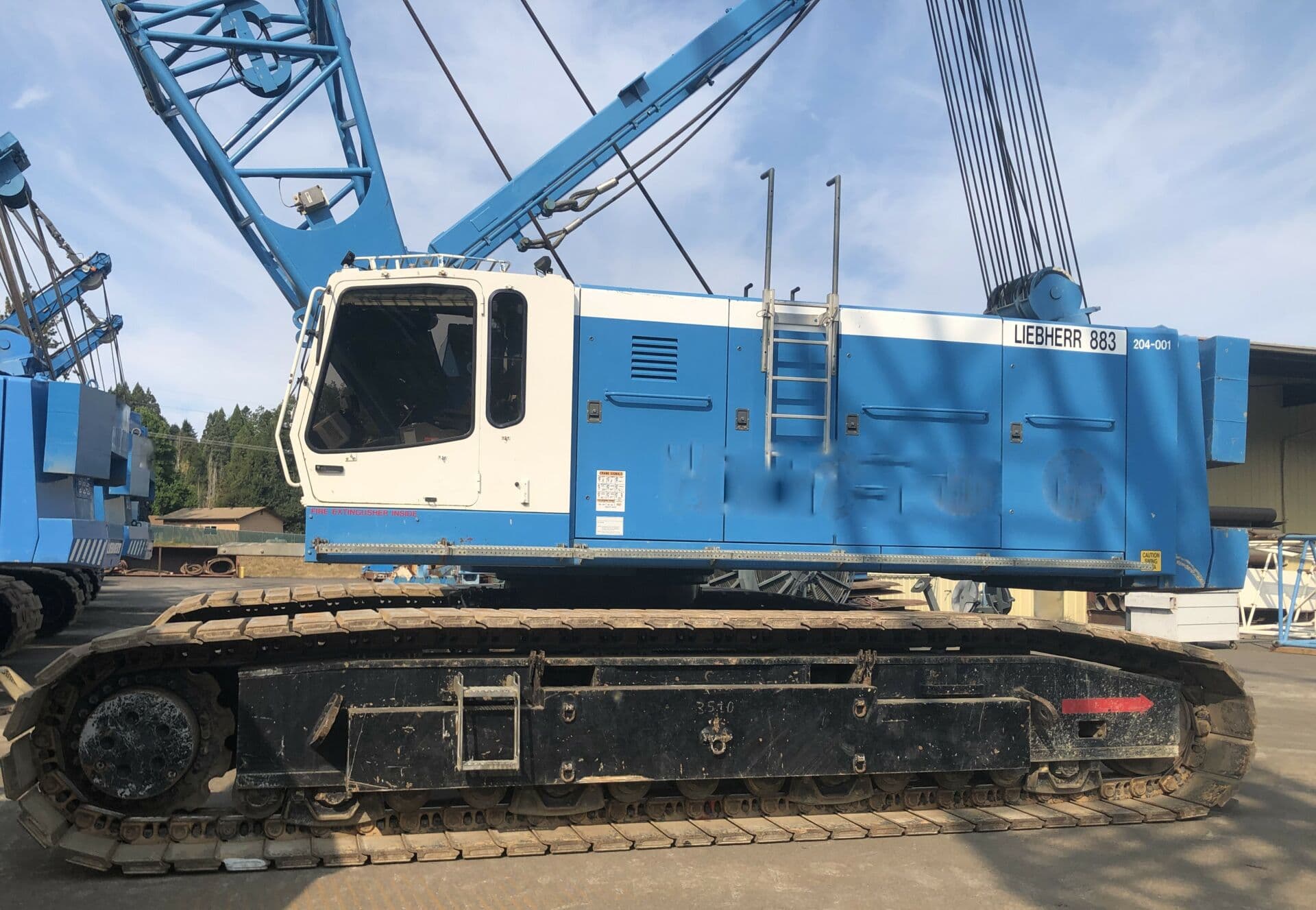 Used Liebherr HS883 crane