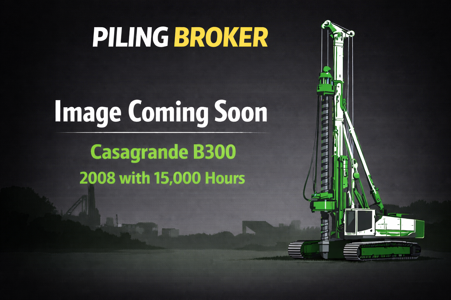Used Casagrande B300