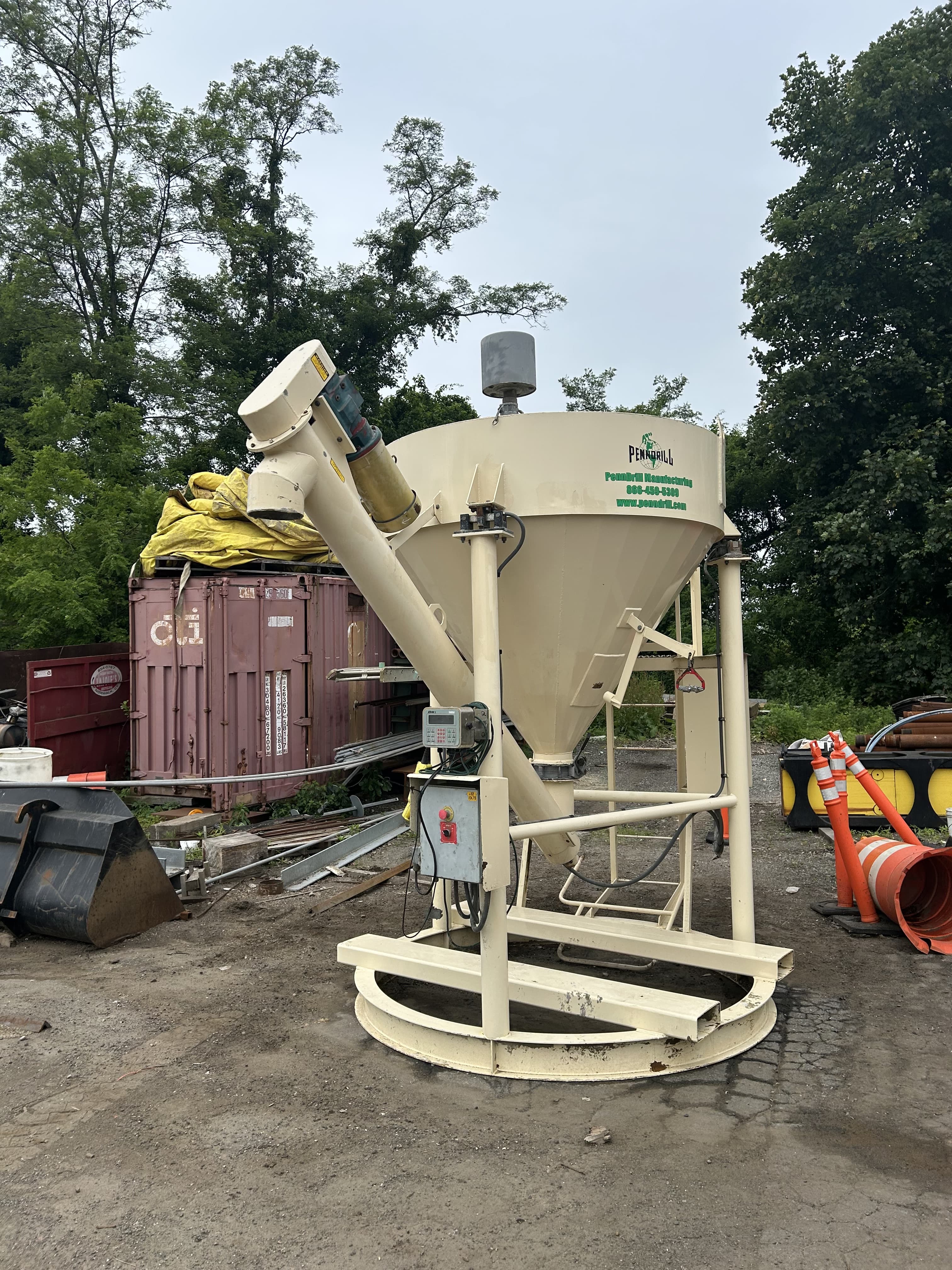 Used PennDrill silo