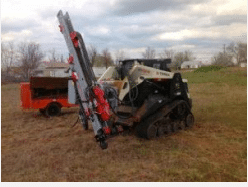 Drill Mast – TEI HCF550R Skid Steer Mount Mast