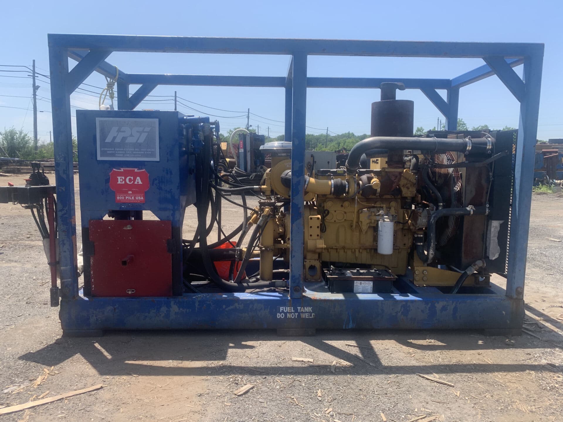 Used HPSI H35VT Rotary Head and Power Pack