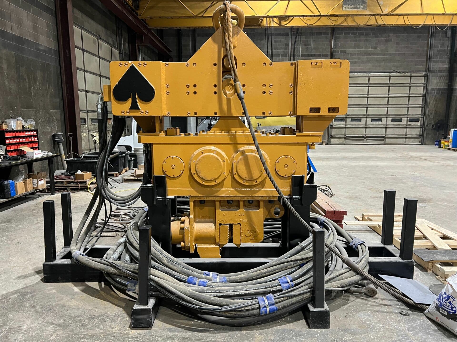 Used APE 150 Vibratory Pile Hammer.