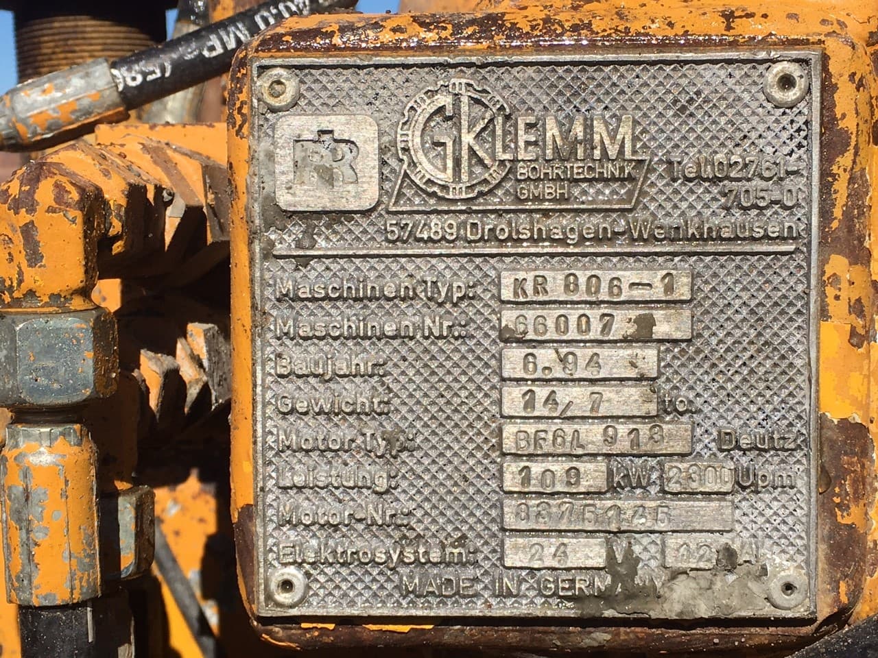 Used Klemm KR806-1