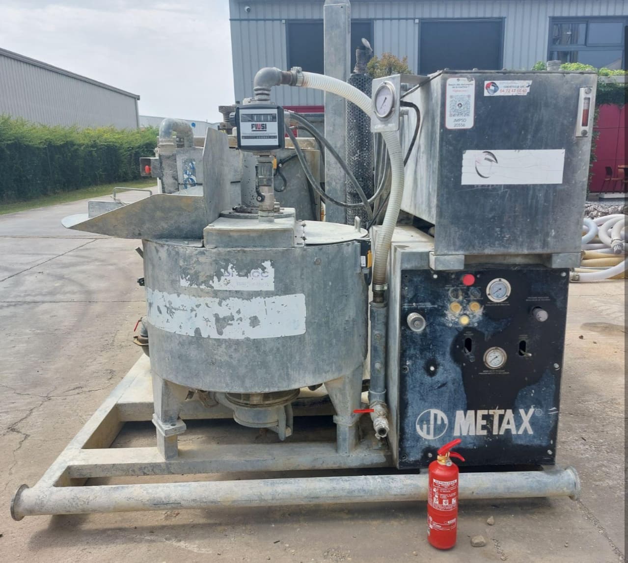 Grouting plant METAX JMP5D