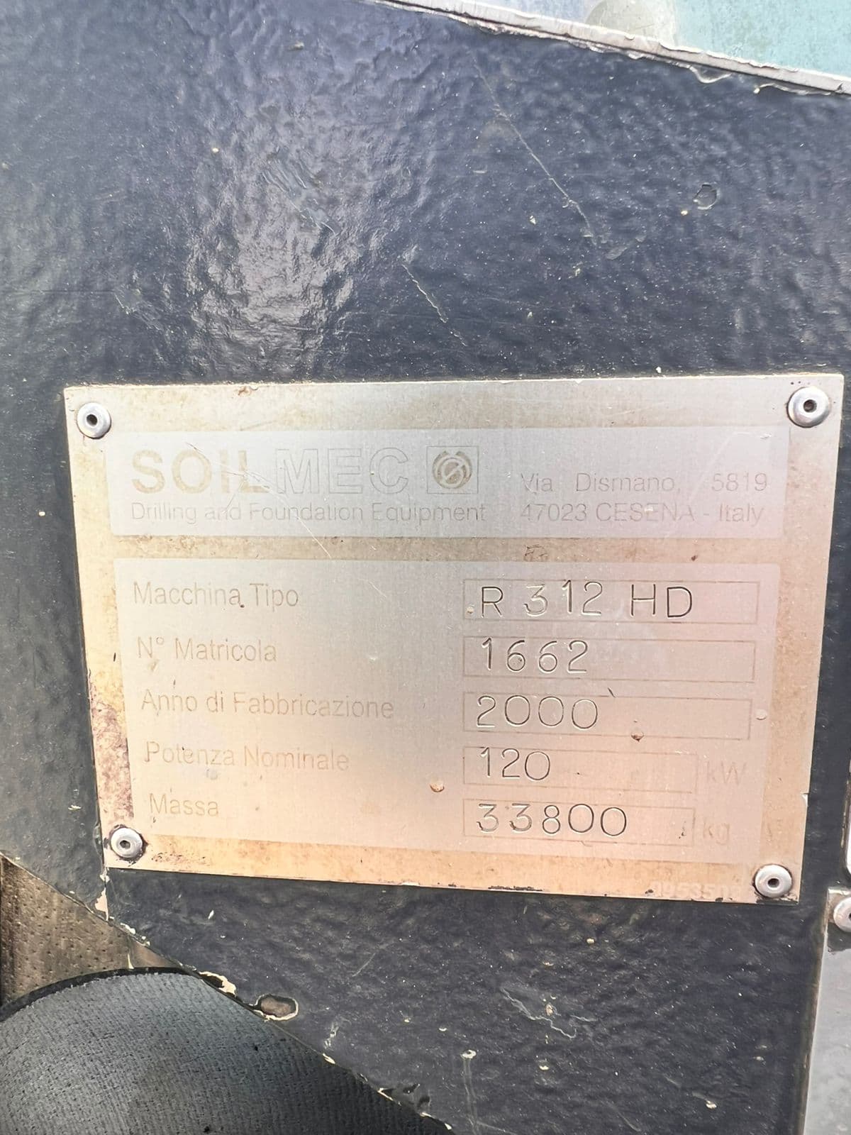 Soilmec R 312 HD For Sale