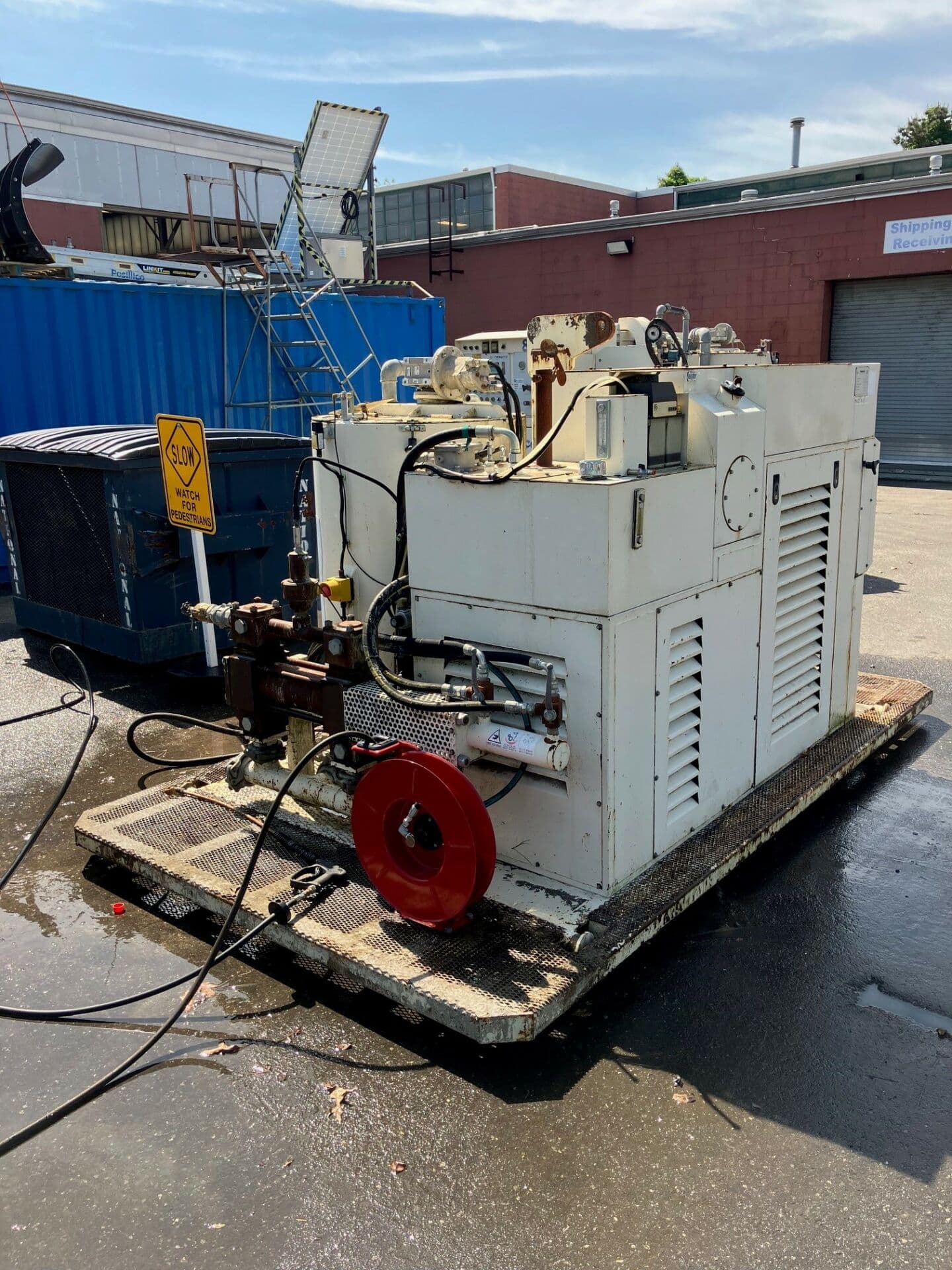 Used Tecniwell Diesel Grout Plant TWMG57/D