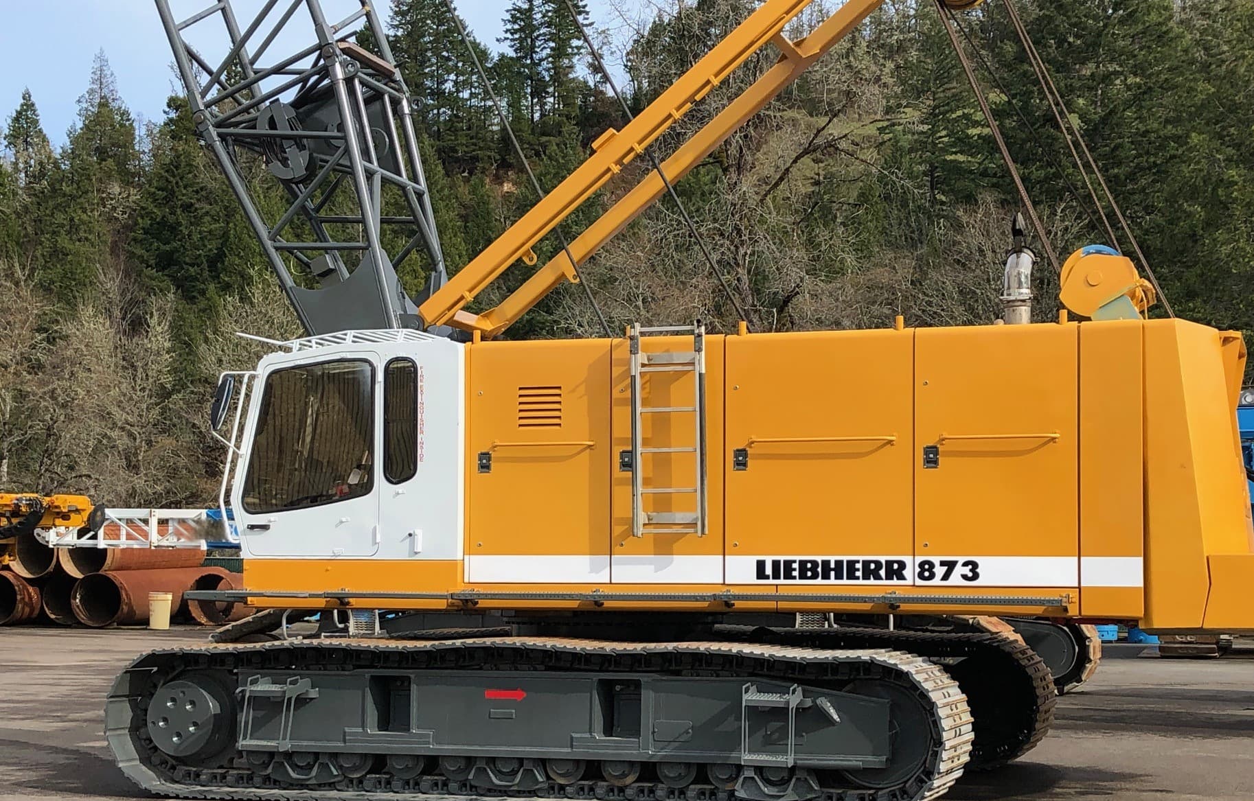 Used LIEBHERR HS873 Crawler Crane