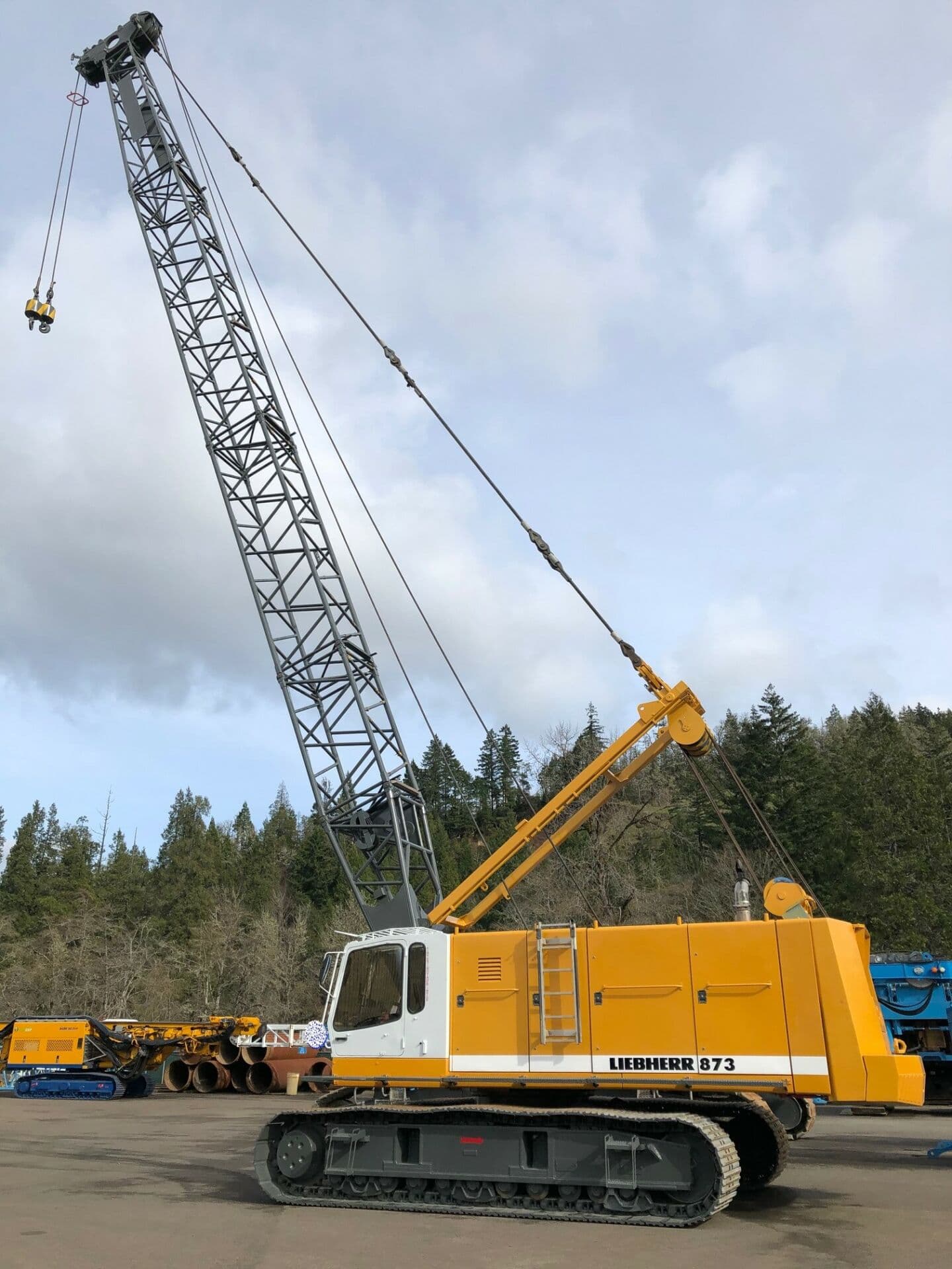 Used LIEBHERR HS873 Crawler Crane