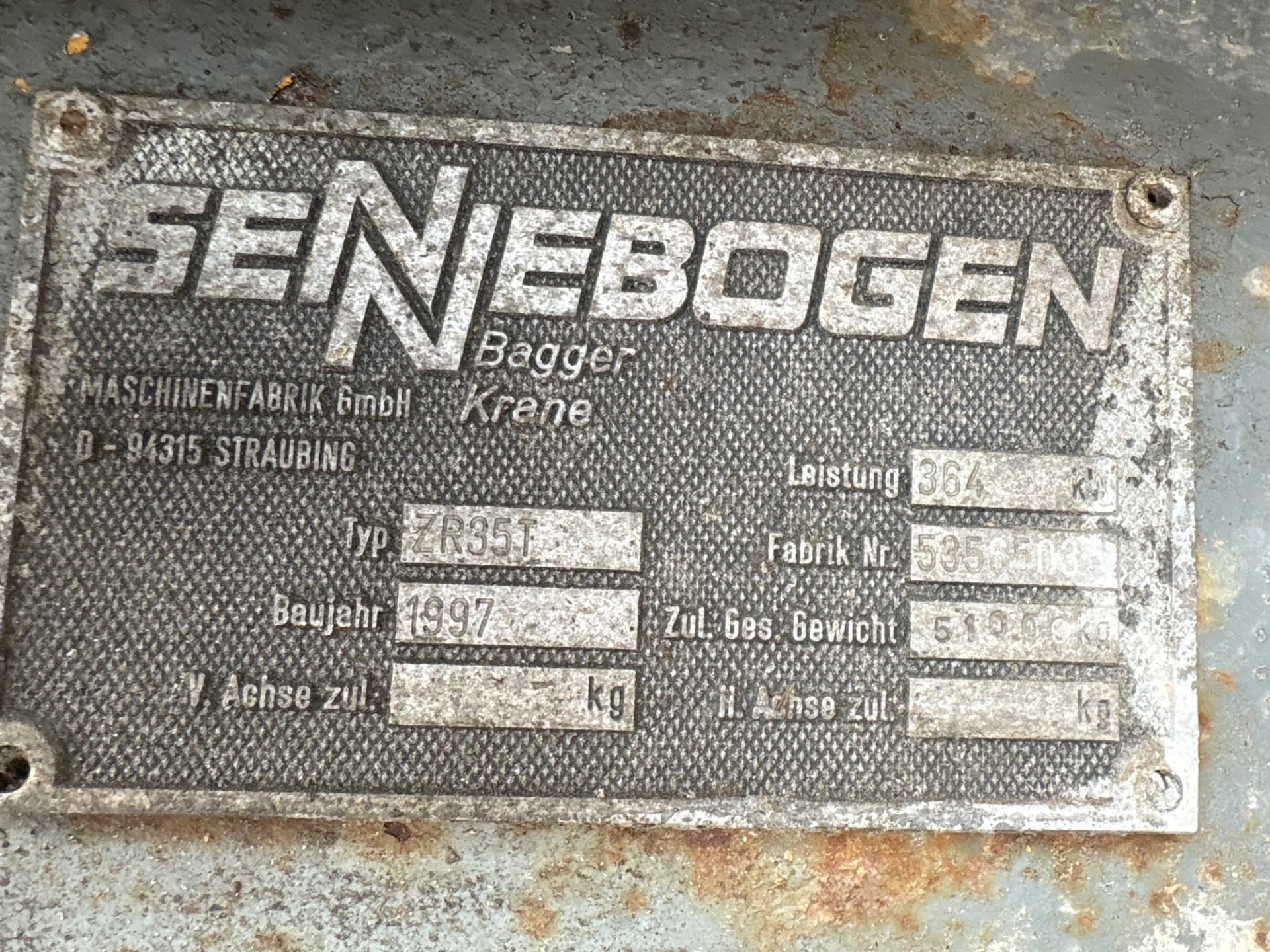Sennebogen ABI piledriver