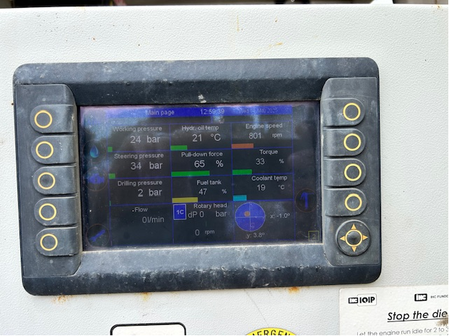 Used Tubex TBX45 Drilling Machine