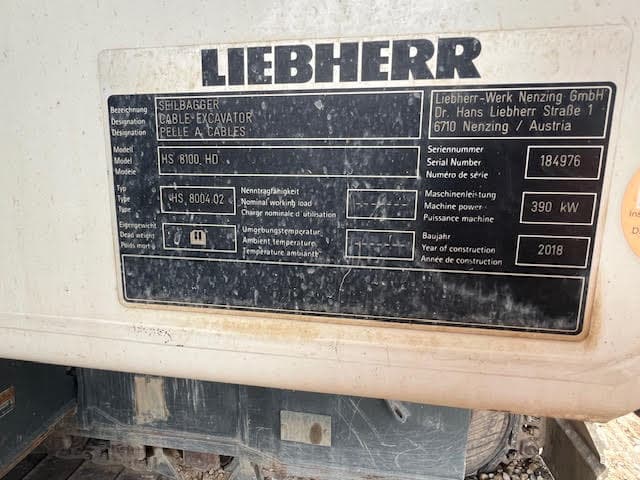 Used Liebherr HS8100