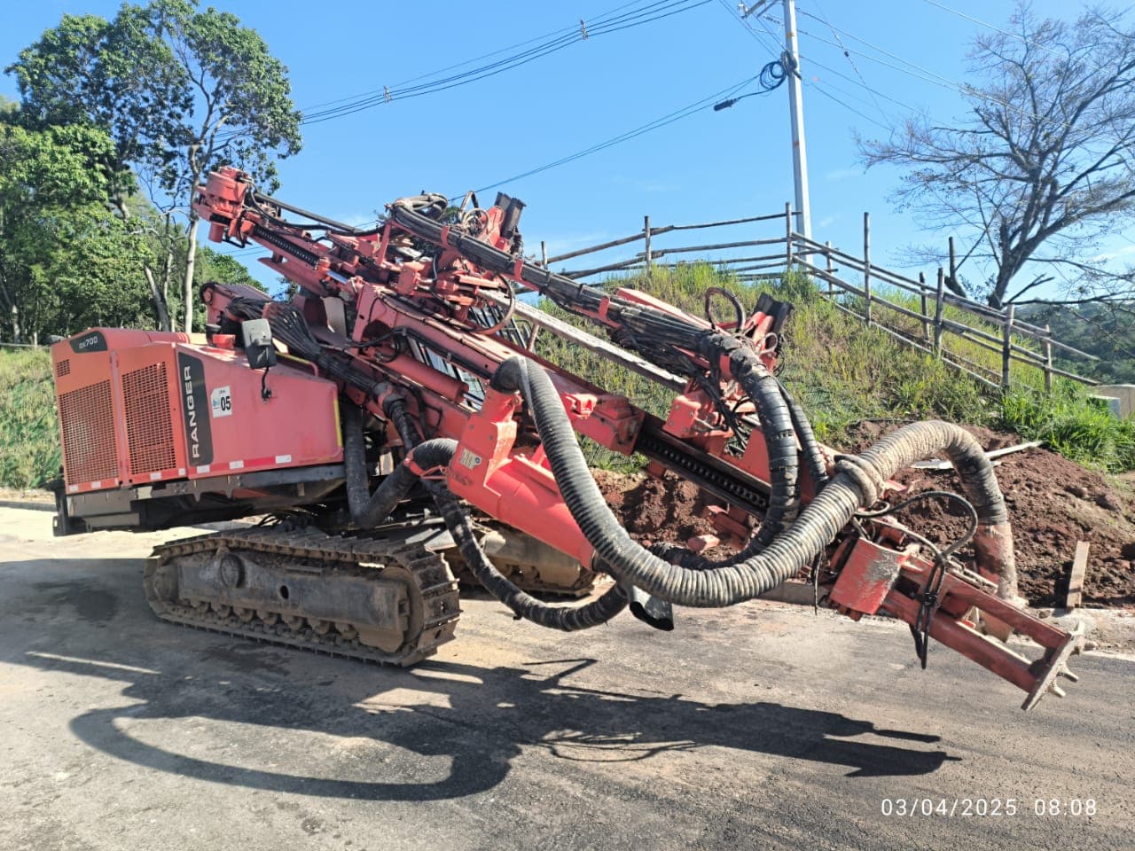 Sandvik DX700 Drilling Rig 05