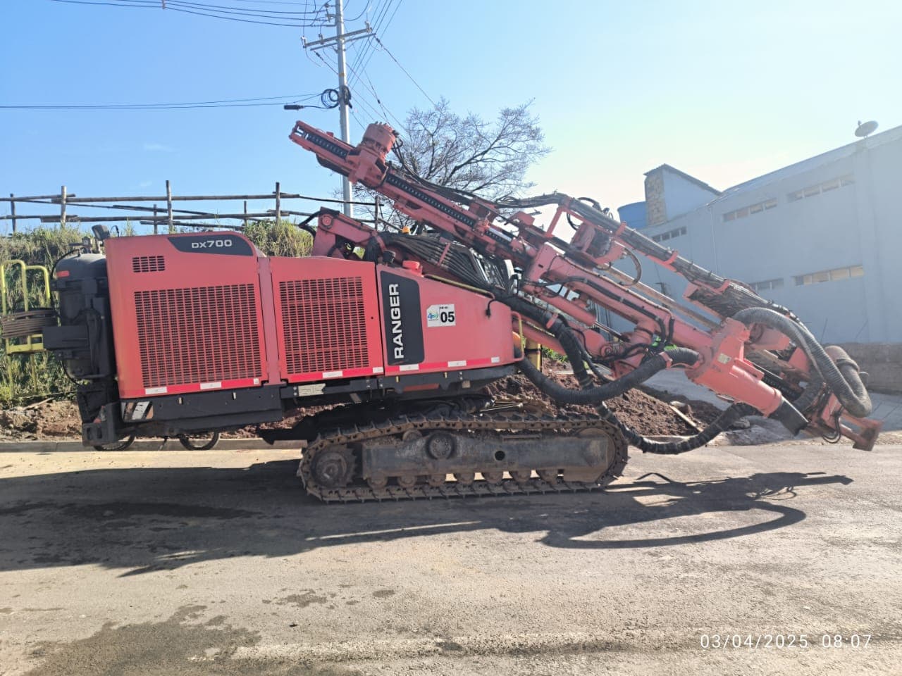 Sandvik DX700 Drilling Rig 05