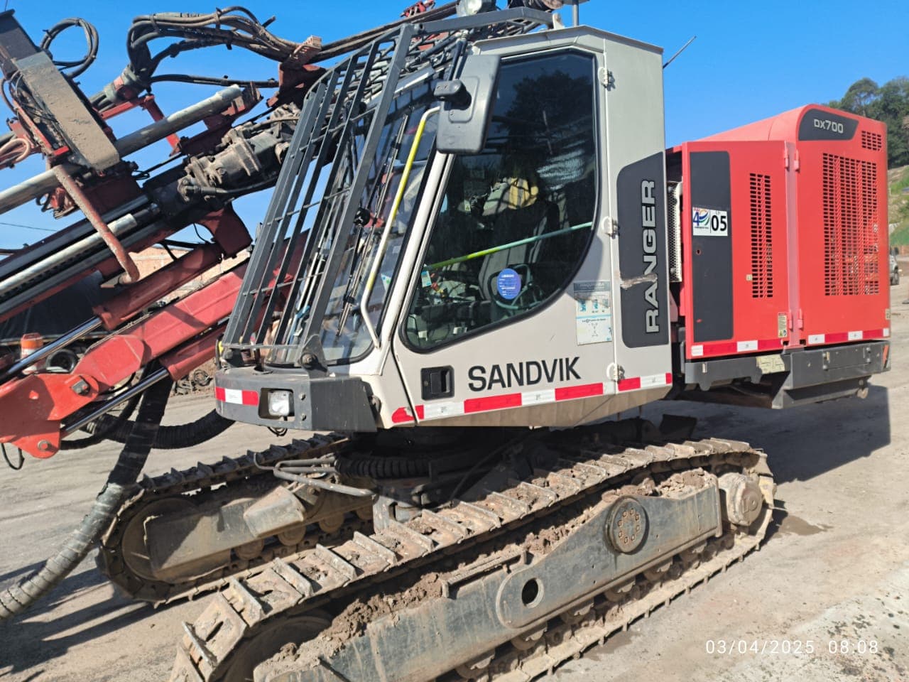 Sandvik DX700 Drilling Rig 05