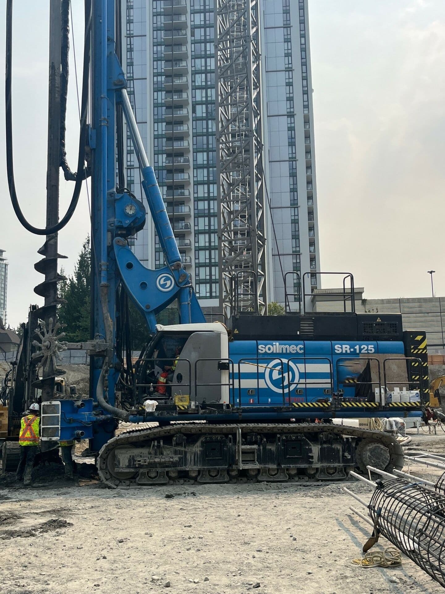 Used Soilmec SR-125 rig for sale