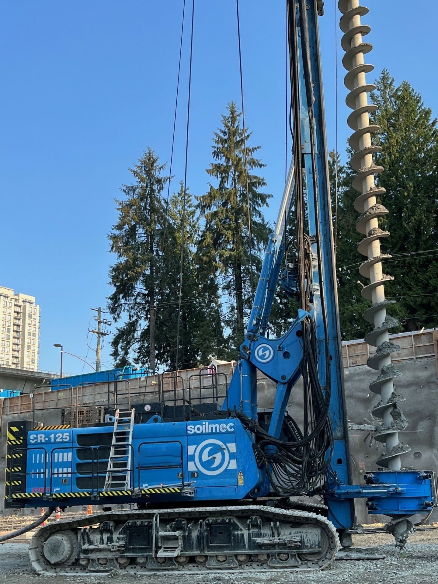 Used Soilmec SR-125 rig for sale