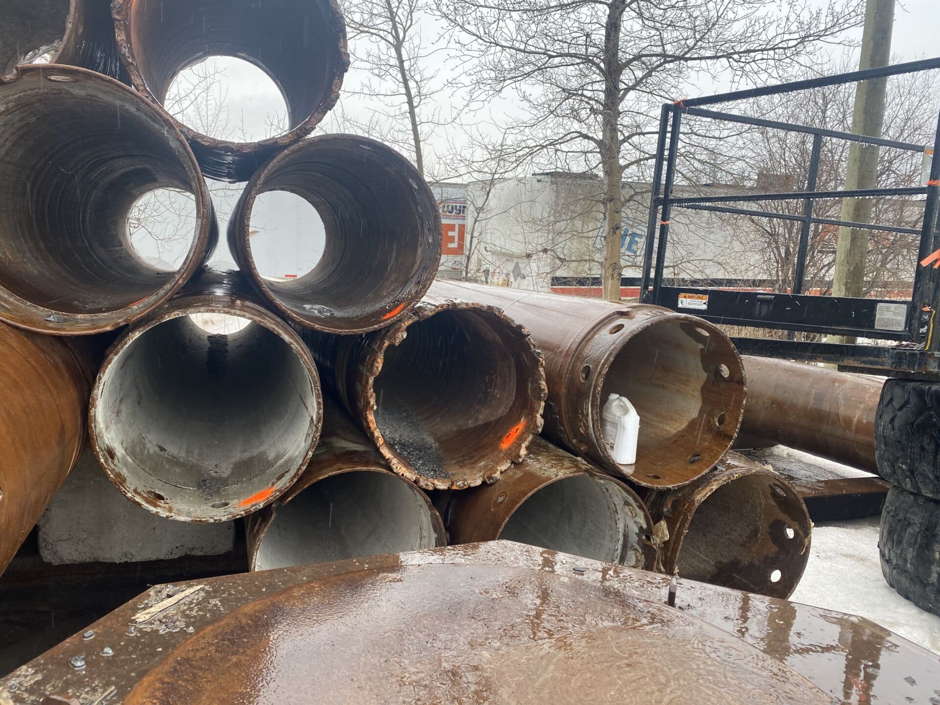 Used double wall casing for sale - 1300 mm