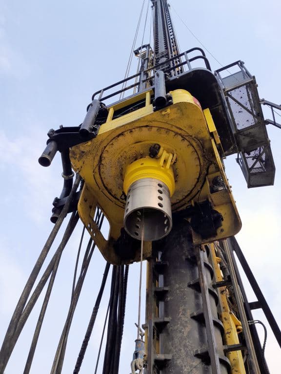 Full displacement drill tools