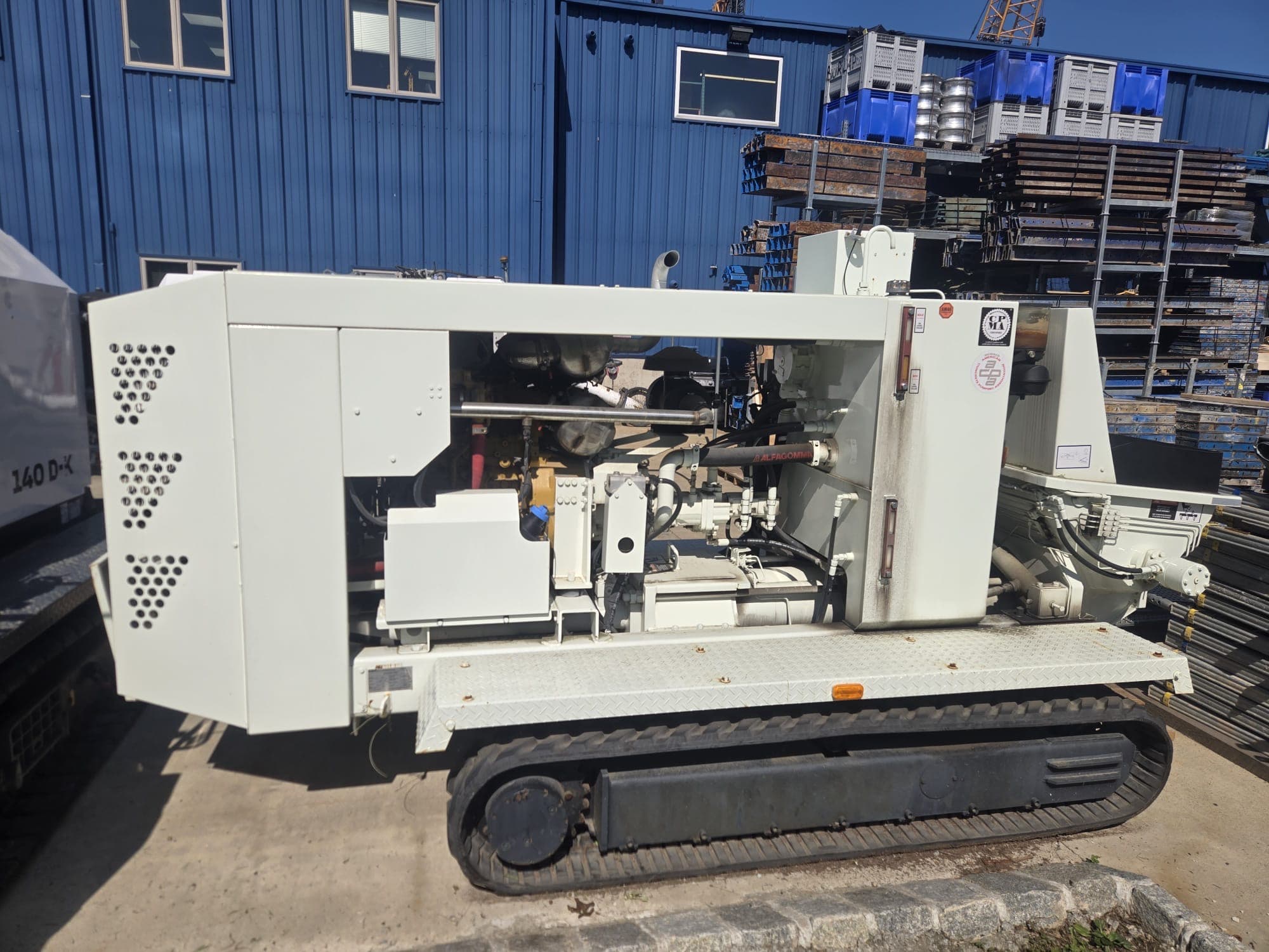 KCP concrete pump KTP1160-8