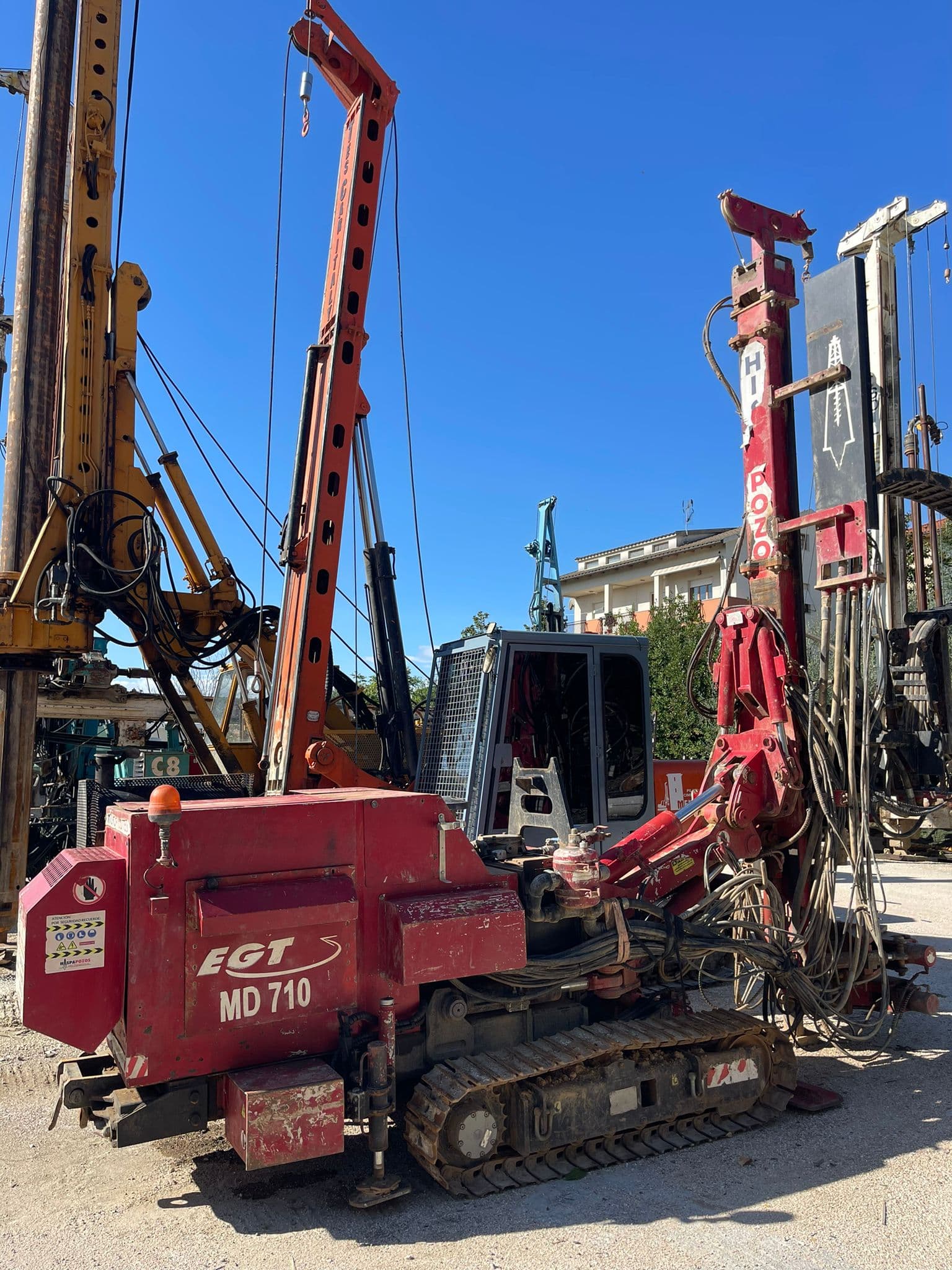 Micropiling rig EGT MD710