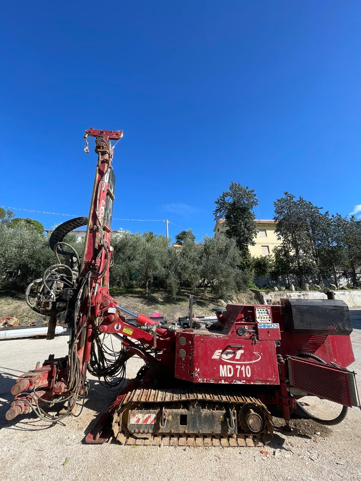 Micropiling rig EGT MD710