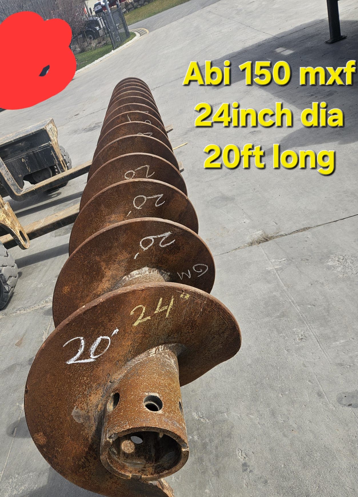 Used CFA tooling 24"