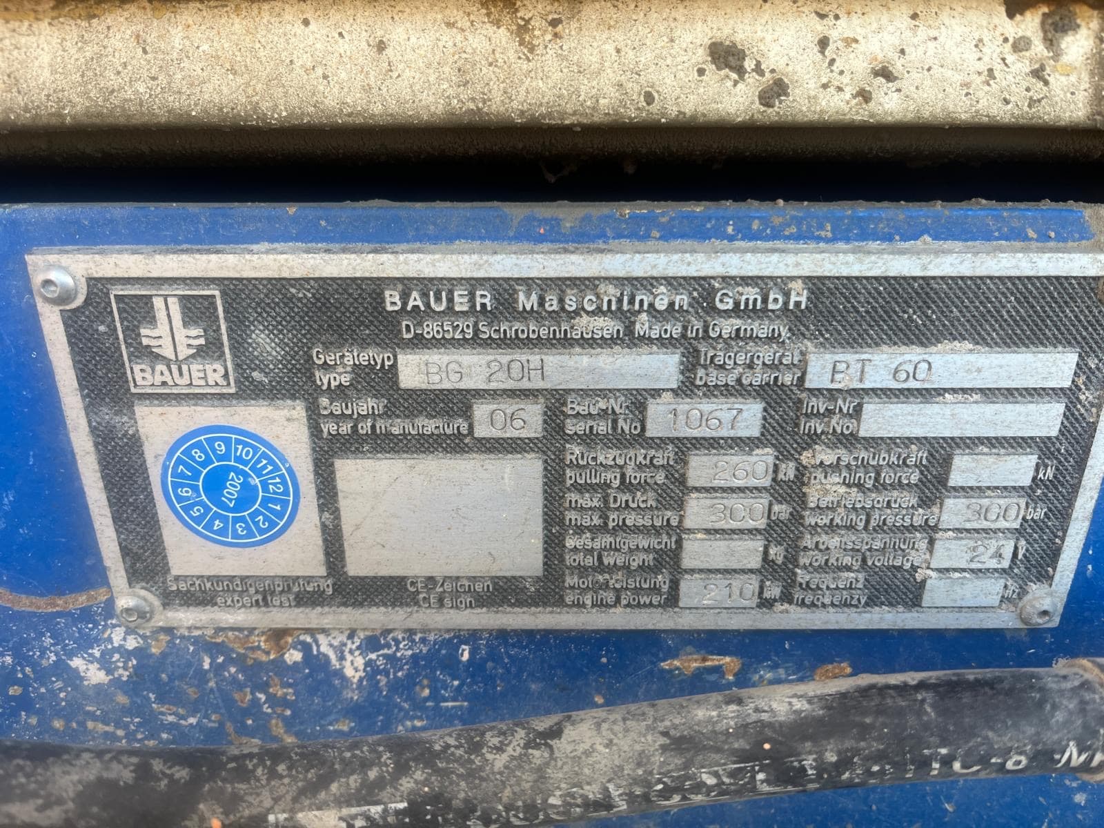 Used Bauer BG20