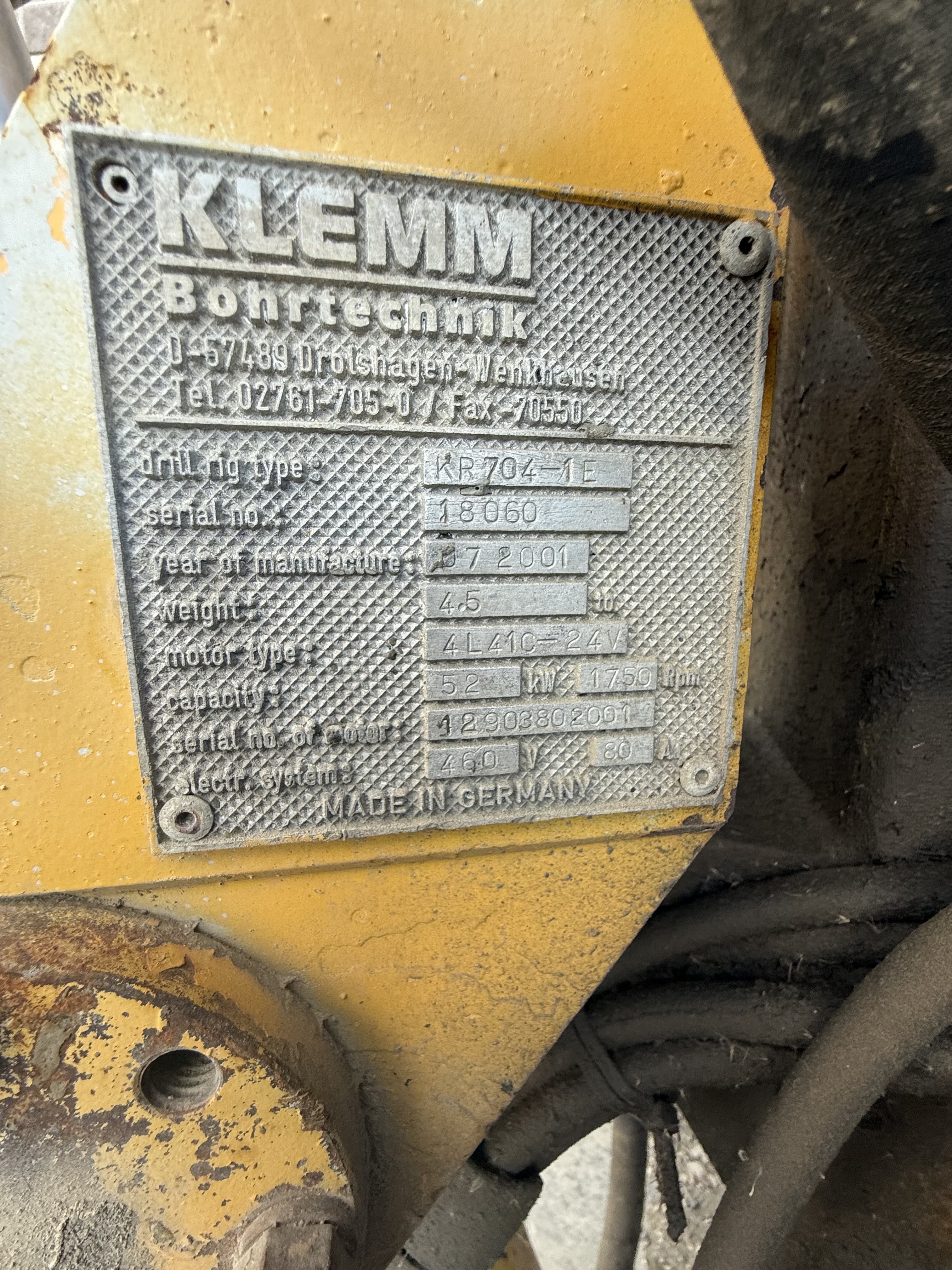 Used Klemm KR704E